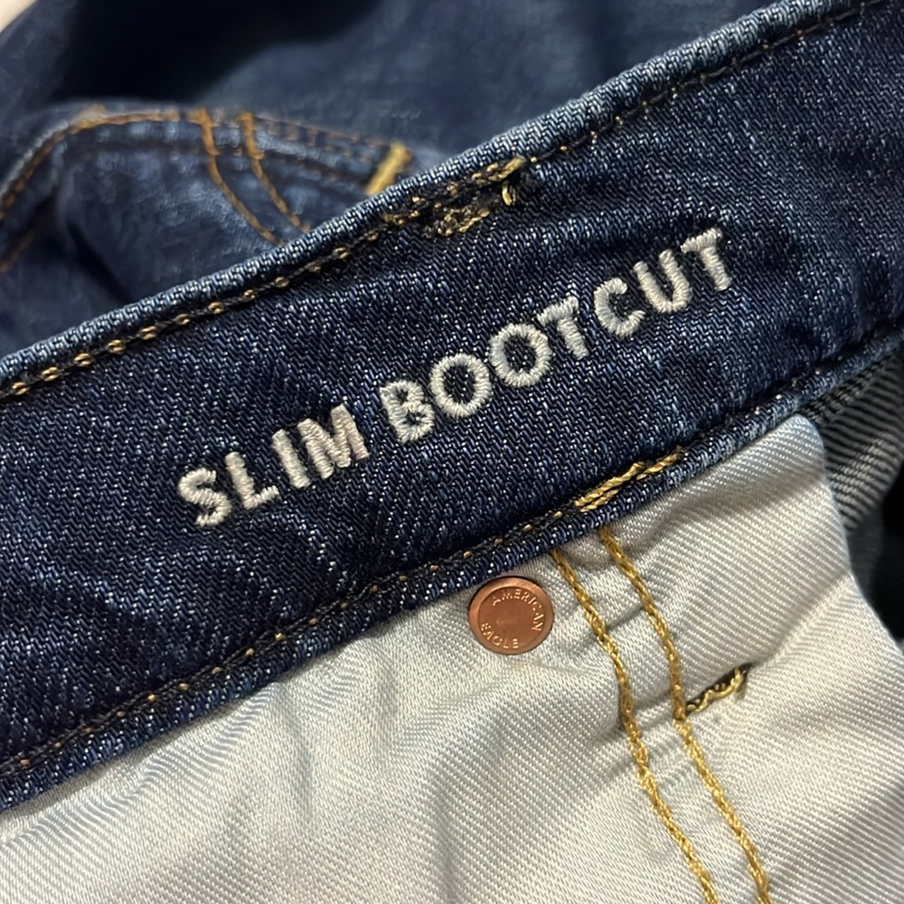 American Eagle Slim Bootcut Jeans Size 36/34 NWT - Picture 7 of 7